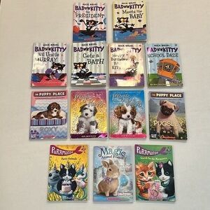 Bad Kitty Books/ Purmaids Books/ Magic Puppy Books/ The Puppy Place Books Bundle